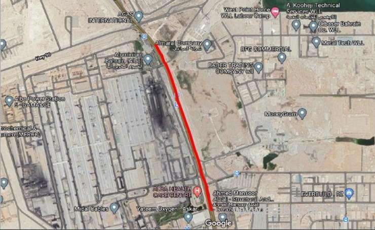 closure-of-slow-lane-on-king-hamad-highway_bahrain