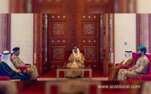 hm-king-receives-commander-in-chief,-senior-officials,-praises-bdf-progress_bahrain